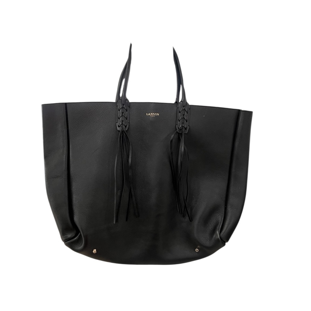 Lanvin leather tote authentic